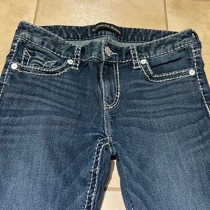 Women’s Express Barely Boot Stella Low Rise Jeans 8R